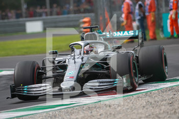 2019-09-07 - 44 Lewis Hamilton (GBR) Mercedes-Amg Petronas Motorspor - GRAN PREMIO HEINEKEN D´ITALIA 2019 - SABATO - PROVE LIBERE - FORMULA 1 - MOTORS