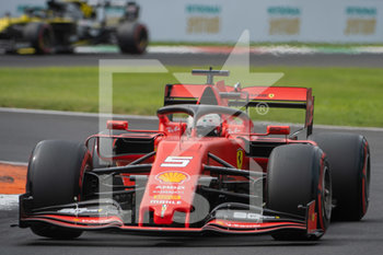 2019-09-07 - 5 Sebastian Vettel (GER) Scuderia Ferrari Mission Winnow - GRAN PREMIO HEINEKEN D´ITALIA 2019 - SABATO - PROVE LIBERE - FORMULA 1 - MOTORS