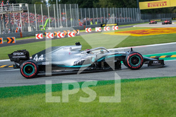 2019-09-07 - 44 Lewis Hamilton (GBR) Mercedes-Amg Petronas Motorspor - GRAN PREMIO HEINEKEN D´ITALIA 2019 - SABATO - QUALIFICAZIONI - FORMULA 1 - MOTORS