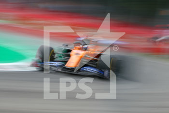 2019-09-07 - #55 Carlos Sainz Jr McLaren Renault. Italian GP, Monza 5-8 September 2019 - GRAN PREMIO HEINEKEN D´ITALIA 2019 - VENERDì - PROVE LIBERE 1 E 2 - FORMULA 1 - MOTORS