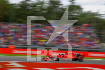 2019-09-07 - #05 Sebastian Vettel, Scuderia Ferrari. Italian GP, Monza 5-8 September 2019 - GRAN PREMIO HEINEKEN D´ITALIA 2019 - VENERDì - PROVE LIBERE 1 E 2 - FORMULA 1 - MOTORS