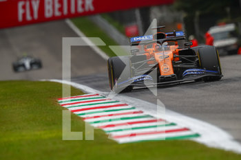 2019-09-07 - #55 Carlos Sainz Jr McLaren Renault. Italian GP, Monza 5-8 September 2019 - GRAN PREMIO HEINEKEN D´ITALIA 2019 - VENERDì - PROVE LIBERE 1 E 2 - FORMULA 1 - MOTORS