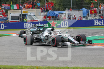 2019-09-08 - Lewis Hamilton (GBR) Mercedes AMG F1 W10 - GRAN PREMIO HEINEKEN D´ITALIA 2019 - DOMENICA - GARA - FORMULA 1 - MOTORS