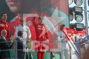 2019-09-08 - Charles Leclerc (MON) Scuderia Ferrari SF90 - GRAN PREMIO HEINEKEN D´ITALIA 2019 - DOMENICA - PODIO - FORMULA 1 - MOTORS