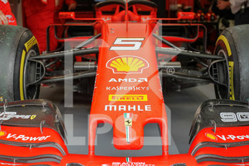 2019-09-08 - Sebastian Vettel (GER) Scuderia Ferrari SF90 - GRAN PREMIO HEINEKEN D´ITALIA 2019 - DOMENICA - PODIO - FORMULA 1 - MOTORS