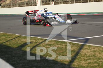 2020-02-19 - Nicolas Latifi (CAN) Williams Mercedes FW43 - PRE-SEASON TESTING 2020 - DAY 1 - FORMULA 1 - MOTORS