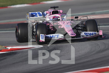 2020-02-20 - Sergio Perez (MEX) Racing Point F1 RP20 - PRE-SEASON TESTING 2020 - DAY 2 - FORMULA 1 - MOTORS