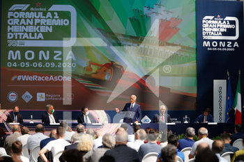 2020-08-27 - Angelo Sticchi Damiani, President of ACI (Automobile Club Italia) - CONFERENZA STAMPA GRAN PREMIO HEINEKEN D'ITALIA - FORMULA 1 - MOTORS