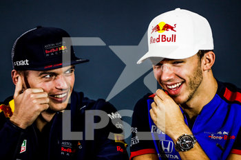 2020-09-07 - VERSTAPPEN Max (ned), Aston Martin Red Bull Tag Heuer RB14, GASLY Pierre (fra), Scuderia Toro Rosso Honda STR13, portrait during the 2018 Formula One World Championship, Mexico Grand Prix from october 25 to 28 in Mexico - Photo Florent Gooden / DPPI - PIERRE GASLY CAREER - FORMULA 1 - MOTORS