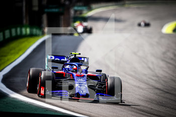2020-09-07 - 10 GASLY Pierre (fra), Scuderia Toro Rosso Honda STR14, action during the 2019 Formula One World Championship, Brazil Grand Prix from November 15 to 17 in Sao Paulo, Brazil - Photo Antonin Vincent / DPPI - PIERRE GASLY CAREER - FORMULA 1 - MOTORS
