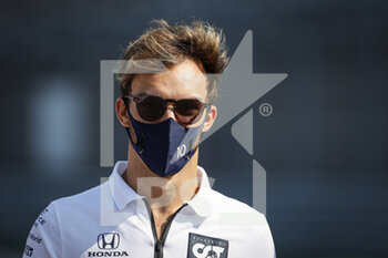 2020-09-24 - GASLY Pierre (fra), Scuderia AlphaTauri Honda AT01, portrait during the Formula 1 VTB Russian Grand Prix 2020, from September 25 to 27, 2020 on the Sochi Autodrom, in Sochi, Russia - Photo Fran.ois Flamand / DPPI - FORMULA 1 VTB RUSSIAN GRAND PRIX 2020 - GIOVEDì - FORMULA 1 - MOTORS
