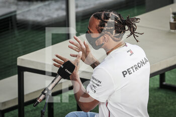 2020-09-24 - HAMILTON Lewis (gbr), Mercedes AMG F1 GP W11 Hybrid EQ Power+, portrait during the Formula 1 VTB Russian Grand Prix 2020, from September 25 to 27, 2020 on the Sochi Autodrom, in Sochi, Russia - Photo Fran.ois Flamand / DPPI - FORMULA 1 VTB RUSSIAN GRAND PRIX 2020 - GIOVEDì - FORMULA 1 - MOTORS