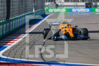 2020-09-24 - 04 NORRIS Lando (gbr), McLaren Renault F1 MCL35, action during the Formula 1 VTB Russian Grand Prix 2020, from September 25 to 27, 2020 on the Sochi Autodrom, in Sochi, Russia - Photo Fran.ois Flamand / DPPI - FORMULA 1 VTB RUSSIAN GRAND PRIX 2020 - GIOVEDì - FORMULA 1 - MOTORS