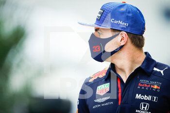2020-09-25 - VERSTAPPEN Max (ned), Aston Martin Red Bull Racing Honda RB16, portrait during the Formula 1 VTB Russian Grand Prix 2020, from September 25 to 27, 2020 on the Sochi Autodrom, in Sochi, Russia - Photo Antonin Vincent / DPPI - FORMULA 1 VTB RUSSIAN GRAND PRIX 2020 - VENERDì - FORMULA 1 - MOTORS