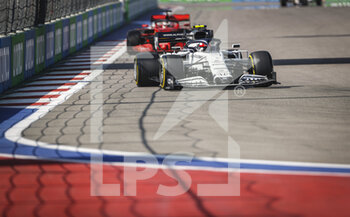 2020-09-25 - 10 GASLY Pierre (fra), Scuderia AlphaTauri Honda AT01, action during the Formula 1 VTB Russian Grand Prix 2020, from September 25 to 27, 2020 on the Sochi Autodrom, in Sochi, Russia - Photo Fran.ois Flamand / DPPI - FORMULA 1 VTB RUSSIAN GRAND PRIX 2020 - VENERDì - FORMULA 1 - MOTORS