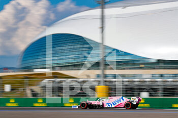 2020-09-25 - 11 PEREZ Sergio (mex), Racing Point F1 RP20, action during the Formula 1 VTB Russian Grand Prix 2020, from September 25 to 27, 2020 on the Sochi Autodrom, in Sochi, Russia - Photo Fran.ois Flamand / DPPI - FORMULA 1 VTB RUSSIAN GRAND PRIX 2020 - VENERDì - FORMULA 1 - MOTORS