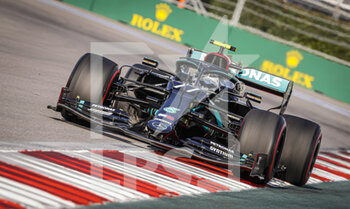 2020-09-25 - 77 BOTTAS Valtteri (fin), Mercedes AMG F1 GP W11 Hybrid EQ Power+, action during the Formula 1 VTB Russian Grand Prix 2020, from September 25 to 27, 2020 on the Sochi Autodrom, in Sochi, Russia - Photo Fran.ois Flamand / DPPI - FORMULA 1 VTB RUSSIAN GRAND PRIX 2020 - VENERDì - FORMULA 1 - MOTORS