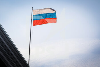 2020-09-25 - Russian flag, drapeau during the Formula 1 VTB Russian Grand Prix 2020, from September 25 to 27, 2020 on the Sochi Autodrom, in Sochi, Russia - Photo Antonin Vincent / DPPI - FORMULA 1 VTB RUSSIAN GRAND PRIX 2020 - VENERDì - FORMULA 1 - MOTORS