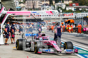 2020-09-26 - 18 STROLL Lance (can), Racing Point F1 RP20, action during the Formula 1 VTB Russian Grand Prix 2020, from September 25 to 27, 2020 on the Sochi Autodrom, in Sochi, Russia - Photo Antonin Vincent / DPPI - FORMULA 1 VTB RUSSIAN GRAND PRIX 2020 - FORMULA 1 - MOTORS