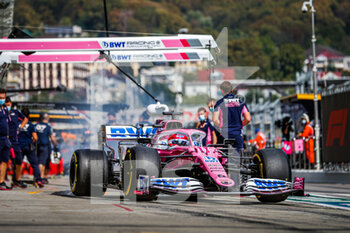 2020-09-26 - 11 PEREZ Sergio (mex), Racing Point F1 RP20, action during the Formula 1 VTB Russian Grand Prix 2020, from September 25 to 27, 2020 on the Sochi Autodrom, in Sochi, Russia - Photo Antonin Vincent / DPPI - FORMULA 1 VTB RUSSIAN GRAND PRIX 2020 - FORMULA 1 - MOTORS
