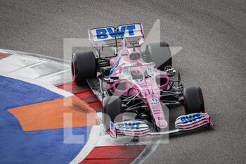 2020-09-26 - 11 PEREZ Sergio (mex), Racing Point F1 RP20, action during the Formula 1 VTB Russian Grand Prix 2020, from September 25 to 27, 2020 on the Sochi Autodrom, in Sochi, Russia - Photo Fran.ois Flamand / DPPI - FORMULA 1 VTB RUSSIAN GRAND PRIX 2020 - FORMULA 1 - MOTORS