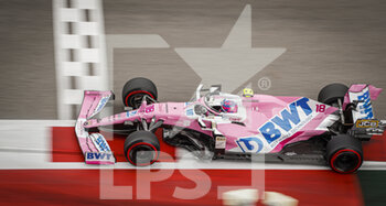 2020-09-26 - 18 STROLL Lance (can), Racing Point F1 RP20, action during the Formula 1 VTB Russian Grand Prix 2020, from September 25 to 27, 2020 on the Sochi Autodrom, in Sochi, Russia - Photo Fran.ois Flamand / DPPI - FORMULA 1 VTB RUSSIAN GRAND PRIX 2020 - FORMULA 1 - MOTORS