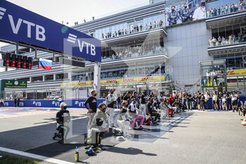 2020-09-27 - Starting grid ceremony during the Formula 1 VTB Russian Grand Prix 2020, from September 25 to 27, 2020 on the Sochi Autodrom, in Sochi, Russia - Photo Antonin Vincent / DPPI - FORMULA 1 VTB RUSSIAN GRAND PRIX 2020 - SUNDAY - FORMULA 1 - MOTORS