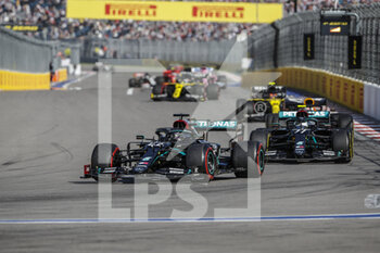 2020-09-27 - 44 HAMILTON Lewis (gbr), Mercedes AMG F1 GP W11 Hybrid EQ Power+, action during the Formula 1 VTB Russian Grand Prix 2020, from September 25 to 27, 2020 on the Sochi Autodrom, in Sochi, Russia - Photo Fran..ois Flamand / DPPI - FORMULA 1 VTB RUSSIAN GRAND PRIX 2020 - SUNDAY - FORMULA 1 - MOTORS