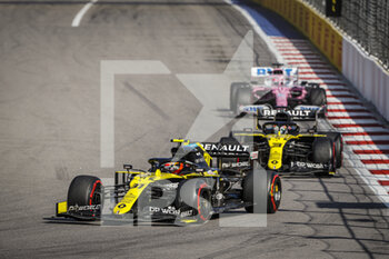 2020-09-27 - 31 OCON Esteban (fra), Renault F1 Team RS20, action during the Formula 1 VTB Russian Grand Prix 2020, from September 25 to 27, 2020 on the Sochi Autodrom, in Sochi, Russia - Photo Fran.ois Flamand / DPPI - FORMULA 1 VTB RUSSIAN GRAND PRIX 2020 - SUNDAY - FORMULA 1 - MOTORS