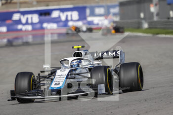 2020-09-27 - 06 LATIFI Nicholas (can), Williams Racing F1 FW43, action during the Formula 1 VTB Russian Grand Prix 2020, from September 25 to 27, 2020 on the Sochi Autodrom, in Sochi, Russia - Photo Antonin Vincent / DPPI - FORMULA 1 VTB RUSSIAN GRAND PRIX 2020 - SUNDAY - FORMULA 1 - MOTORS