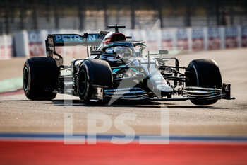2020-09-27 - 44 HAMILTON Lewis (gbr), Mercedes AMG F1 GP W11 Hybrid EQ Power+, action during the Formula 1 VTB Russian Grand Prix 2020, from September 25 to 27, 2020 on the Sochi Autodrom, in Sochi, Russia - Photo Antonin Vincent / DPPI - FORMULA 1 VTB RUSSIAN GRAND PRIX 2020 - SUNDAY - FORMULA 1 - MOTORS