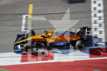 2020-09-27 - 04 NORRIS Lando (gbr), McLaren Renault F1 MCL35, action during the Formula 1 VTB Russian Grand Prix 2020, from September 25 to 27, 2020 on the Sochi Autodrom, in Sochi, Russia - Photo Fran.ois Flamand / DPPI - FORMULA 1 VTB RUSSIAN GRAND PRIX 2020 - SUNDAY - FORMULA 1 - MOTORS