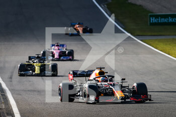 2020-10-11 - 33 VERSTAPPEN Max (nld), Aston Martin Red Bull Racing Honda RB16, action during the Formula 1 Aramco Grosser Preis Der Eifel 2020, Eifel Grand Prix, from October 9 to 11, 2020 on the N.rburgring, in N.rburg, Germany - Photo Antonin Vincent / DPPI - FORMULA 1 ARAMCO GROSSER PREIS DER EIFEL 2020, EIFEL GRAND PRIX - SUNDAY - FORMULA 1 - MOTORS