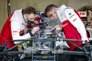 2020-11-12 - Alfa Romeo Racing ORLEN Team, ambiance during the Formula 1 DHL Turkish Grand Prix 2020, from November 13 to 15, 2020 on the Intercity Istanbul Park, in Tuzla, near Istanbul, Turkey - Photo Florent Gooden / DPPI - FORMULA 1 DHL TURKISH GRAND PRIX 2020 - THURSDAY - FORMULA 1 - MOTORS