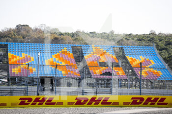 2020-11-12 - Grandstands illustration ambiance during the Formula 1 DHL Turkish Grand Prix 2020, from November 13 to 15, 2020 on the Intercity Istanbul Park, in Tuzla, near Istanbul, Turkey - Photo Florent Gooden / DPPI - FORMULA 1 DHL TURKISH GRAND PRIX 2020 - THURSDAY - FORMULA 1 - MOTORS