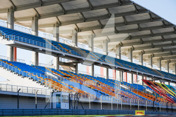 2020-11-12 - grandstands, gradins, illustration during the Formula 1 DHL Turkish Grand Prix 2020, from November 13 to 15, 2020 on the Intercity Istanbul Park, in Tuzla, near Istanbul, Turkey - Photo Antonin Vincent / DPPI - FORMULA 1 DHL TURKISH GRAND PRIX 2020 - THURSDAY - FORMULA 1 - MOTORS
