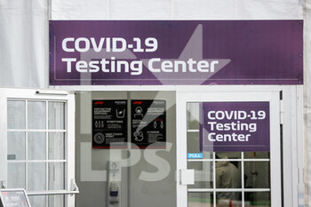 2020-11-12 - Covid-19 test testing center, illustration during the Formula 1 DHL Turkish Grand Prix 2020, from November 13 to 15, 2020 on the Intercity Istanbul Park, in Tuzla, near Istanbul, Turkey - Photo Antonin Vincent / DPPI - FORMULA 1 DHL TURKISH GRAND PRIX 2020 - THURSDAY - FORMULA 1 - MOTORS