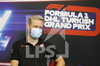 2020-11-12 - MAGNUSSEN Kevin (dnk), Haas F1 Team VF-20 Ferrari, portrait during press conference of the Formula 1 DHL Turkish Grand Prix 2020, from November 13 to 15, 2020 on the Intercity Istanbul Park, in Tuzla, near Istanbul, Turkey - Photo Antonin Vincent / DPPI - FORMULA 1 DHL TURKISH GRAND PRIX 2020 - THURSDAY - FORMULA 1 - MOTORS