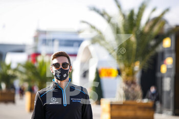2020-11-12 - RUSSELL George (gbr), Williams Racing F1 FW43, portrait during the Formula 1 DHL Turkish Grand Prix 2020, from November 13 to 15, 2020 on the Intercity Istanbul Park, in Tuzla, near Istanbul, Turkey - Photo Florent Gooden / DPPI - FORMULA 1 DHL TURKISH GRAND PRIX 2020 - THURSDAY - FORMULA 1 - MOTORS
