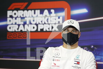 2020-11-12 - BOTTAS Valtteri (fin), Mercedes AMG F1 GP W11 Hybrid EQ Power+, portrait during press conference of the Formula 1 DHL Turkish Grand Prix 2020, from November 13 to 15, 2020 on the Intercity Istanbul Park, in Tuzla, near Istanbul, Turkey - Photo Antonin Vincent / DPPI - FORMULA 1 DHL TURKISH GRAND PRIX 2020 - THURSDAY - FORMULA 1 - MOTORS