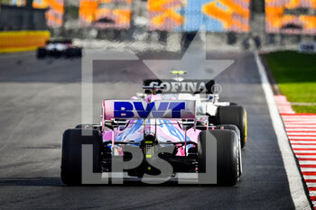 2020-11-13 - 18 STROLL Lance (can), Racing Point F1 RP20, action during the Formula 1 DHL Turkish Grand Prix 2020, from November 13 to 15, 2020 on the Intercity Istanbul Park, in Tuzla, near Istanbul, Turkey - Photo DPPI - FORMULA 1 DHL TURKISH GRAND PRIX 2020 - FRIDAY - FORMULA 1 - MOTORS