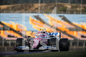 2020-11-13 - 18 STROLL Lance (can), Racing Point F1 RP20, action during the Formula 1 DHL Turkish Grand Prix 2020, from November 13 to 15, 2020 on the Intercity Istanbul Park, in Tuzla, near Istanbul, Turkey - Photo Antonin Vincent / DPPI - FORMULA 1 DHL TURKISH GRAND PRIX 2020 - FRIDAY - FORMULA 1 - MOTORS