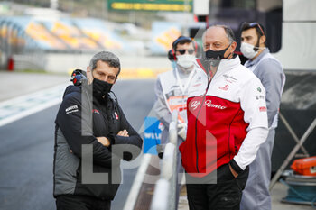 2020-11-13 - STEINER Guenther (ita), Team Principal of Haas F1 team, VASSEUR Frederic (fra), Team Principal of Alfa Romeo Racing ORLEN, portrait during the Formula 1 DHL Turkish Grand Prix 2020, from November 13 to 15, 2020 on the Intercity Istanbul Park, in Tuzla, near Istanbul, Turkey - Photo Florent Gooden / DPPI - FORMULA 1 DHL TURKISH GRAND PRIX 2020 - FRIDAY - FORMULA 1 - MOTORS