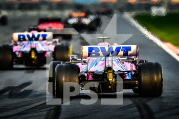 2020-11-13 - 18 STROLL Lance (can), Racing Point F1 RP20, action during the Formula 1 DHL Turkish Grand Prix 2020, from November 13 to 15, 2020 on the Intercity Istanbul Park, in Tuzla, near Istanbul, Turkey - Photo DPPI - FORMULA 1 DHL TURKISH GRAND PRIX 2020 - FRIDAY - FORMULA 1 - MOTORS