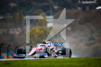 2020-11-14 - 18 STROLL Lance (can), Racing Point F1 RP20, action during the Formula 1 DHL Turkish Grand Prix 2020, from November 13 to 15, 2020 on the Intercity Istanbul Park, in Tuzla, near Istanbul, Turkey - Photo Antonin Vincent / DPPI - FORMULA 1 DHL TURKISH GRAND PRIX 2020 - SATURDAY - FORMULA 1 - MOTORS