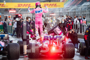 2020-11-15 - STROLL Lance (can), Racing Point F1 RP20, portrait during the Formula 1 DHL Turkish Grand Prix 2020, from November 13 to 15, 2020 on the Intercity Istanbul Park, in Tuzla, near Istanbul, Turkey - Photo DPPI - FORMULA 1 DHL TURKISH GRAND PRIX 2020 - SUNDAY - FORMULA 1 - MOTORS