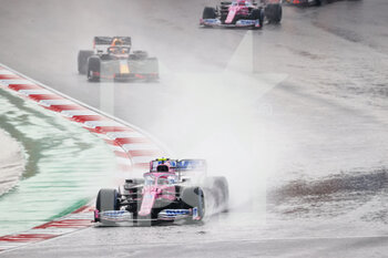 2020-11-15 - 18 STROLL Lance (can), Racing Point F1 RP20, action during the Formula 1 DHL Turkish Grand Prix 2020, from November 13 to 15, 2020 on the Intercity Istanbul Park, in Tuzla, near Istanbul, Turkey - Photo DPPI - FORMULA 1 DHL TURKISH GRAND PRIX 2020 - SUNDAY - FORMULA 1 - MOTORS