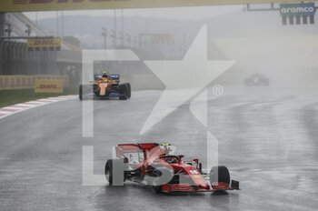 2020-11-15 - 16 LECLERC Charles (mco), Scuderia Ferrari SF1000, action during the Formula 1 DHL Turkish Grand Prix 2020, from November 13 to 15, 2020 on the Intercity Istanbul Park, in Tuzla, near Istanbul, Turkey - Photo Antonin Vincent / DPPI - FORMULA 1 DHL TURKISH GRAND PRIX 2020 - SUNDAY - FORMULA 1 - MOTORS