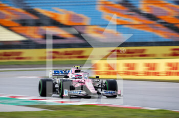 2020-11-15 - 18 STROLL Lance (can), Racing Point F1 RP20, action during the Formula 1 DHL Turkish Grand Prix 2020, from November 13 to 15, 2020 on the Intercity Istanbul Park, in Tuzla, near Istanbul, Turkey - Photo Antonin Vincent / DPPI - FORMULA 1 DHL TURKISH GRAND PRIX 2020 - SUNDAY - FORMULA 1 - MOTORS