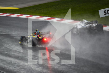 2020-11-15 - OCON Esteban (fra), Renault F1 Team RS20, LATIFI Nicholas (can), Williams Racing F1 FW43, action during the Formula 1 DHL Turkish Grand Prix 2020, from November 13 to 15, 2020 on the Intercity Istanbul Park, in Tuzla, near Istanbul, Turkey - Photo Florent Gooden / DPPI - FORMULA 1 DHL TURKISH GRAND PRIX 2020 - SUNDAY - FORMULA 1 - MOTORS